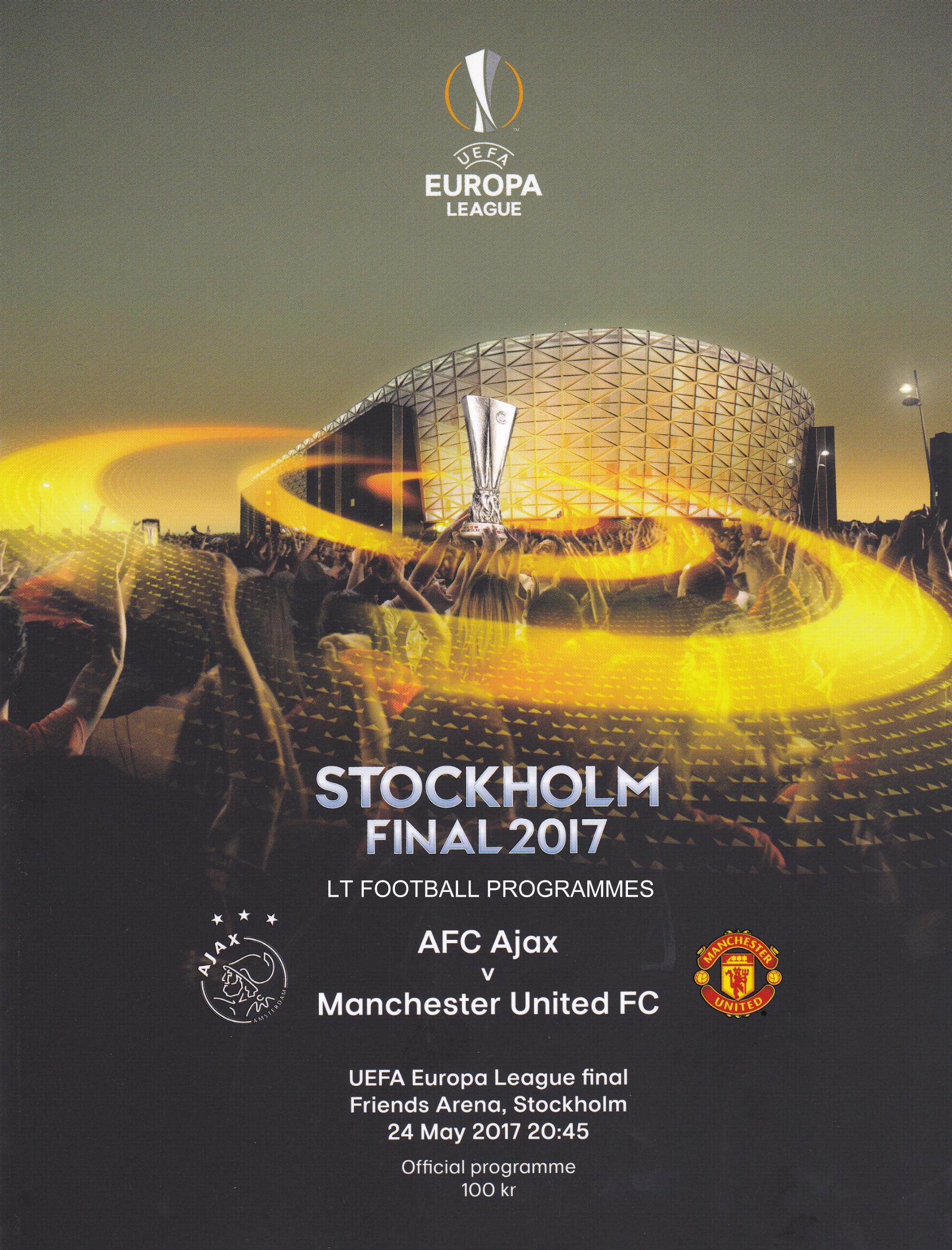 2017 EUROPA LEAGUE FINAL - MAN UTD v AJAX